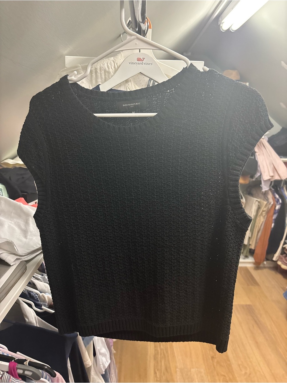 Banana Republic Black  sweater size medium